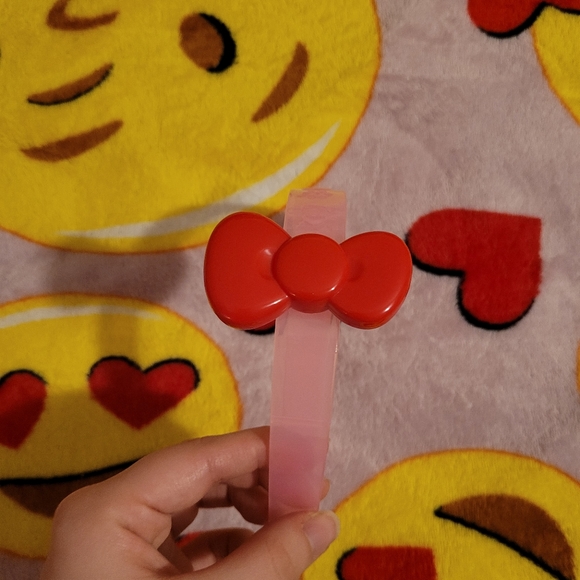 Sanrio Hello Kitty Headband Kids OS Red Pink Color - Picture 4 of 7
